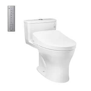 Bồn cầu 1 khối TOTO MS855CDW12 nắp điện tử Washlet S7