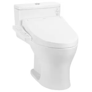 Bồn cầu 1 khối TOTO MS855CDW17 nắp điện tử Washlet C2 (giấu dây)