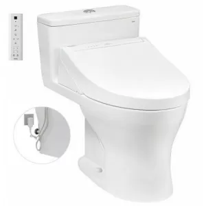Bồn cầu 1 khối TOTO MS855DW14 nắp điện tử Washlet C5