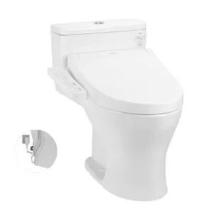 Bồn cầu 1 khối TOTO MS855DW16 nắp điện tử Washlet C2
