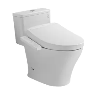 Bồn cầu 1 khối TOTO MS857CDW24 nắp điện tử Washlet S2 (giấu dây)