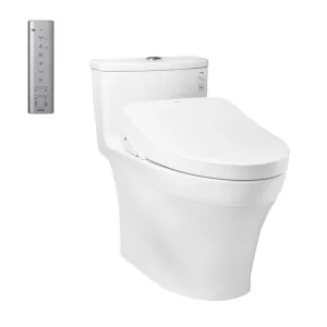 Bồn cầu 1 khối TOTO MS885CDW12 nắp điện tử Washlet S7