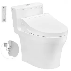 Bồn cầu 1 khối TOTO MS885DW14 nắp điện tử Washlet C5