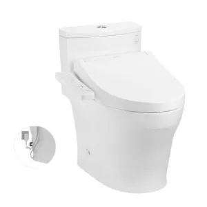 Bồn cầu 1 khối TOTO MS885DW16 nắp điện tử Washlet C2