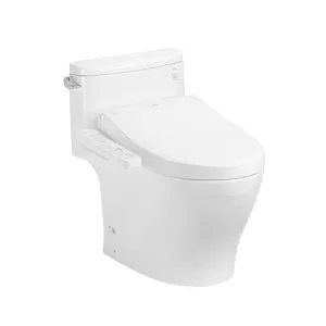Bồn cầu 1 khối TOTO MS887CRW17 nắp điện tử Washlet C2 (giấu dây)