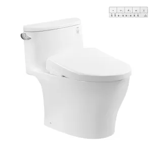 Bồn cầu 1 khối TOTO MS887CRW23 nắp điện tử Washlet S7 (giấu dây)