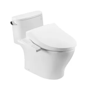 Bồn cầu 1 khối TOTO MS887CRW26 nắp điện tử Washlet S1