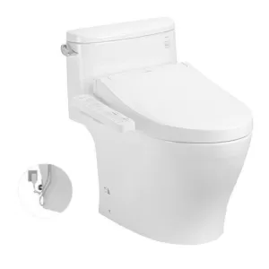 Bồn cầu 1 khối TOTO MS887RW16 nắp điện tử Washlet C2