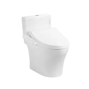 Bồn cầu 1 khối TOTO MS889CDRW17 nắp điện tử Washlet C2 (giấu dây)