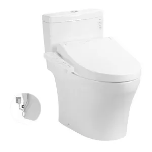 Bồn cầu 1 khối TOTO MS889DRW16 nắp điện tử Washlet C2