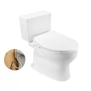 Bồn cầu TOTO CS302DJ1E6 2 khối nắp rửa cơ TCW11S (không dùng điện)
