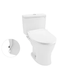 Bồn cầu TOTO CS735DE6 2 khối nắp rửa cơ TCW11S (không dùng điện)