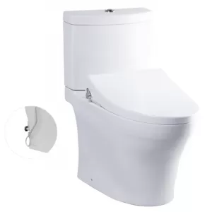 Bồn cầu TOTO CS769DRE4 2 khối nắp rửa cơ TCW1211A (không dùng điện)
