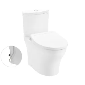 Bồn cầu TOTO CS838DE2 2 khối nắp rửa cơ TCW07S (không dùng điện)