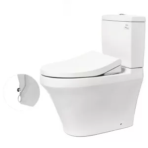 Bồn cầu TOTO CS945PDE4 2 khối nắp rửa cơ TCW1211A (không dùng điện)