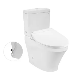 Bồn cầu TOTO CS948DE6 2 khối nắp rửa cơ TCW11S (không dùng điện)