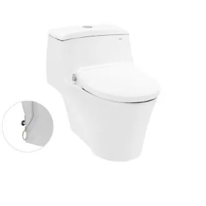 Bồn cầu TOTO MS823DRE2 1 khối nắp rửa cơ TCW07S (không dùng điện)