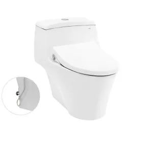 Bồn cầu TOTO MS823DRE4 1 khối nắp rửa cơ TCW1211A (không dùng điện)