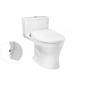 Bồn cầu TOTO MS855DE2 1 khối nắp rửa cơ TCW07S (không dùng điện)