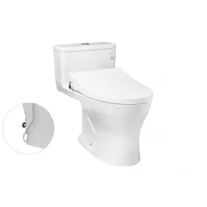 Bồn cầu TOTO MS855DE4 1 khối nắp rửa cơ TCW1211A (không dùng điện)