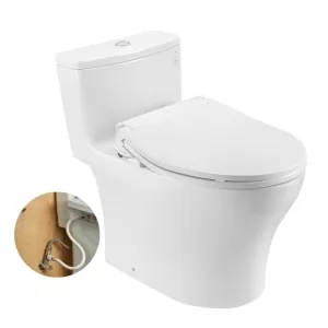 Bồn cầu TOTO MS885DE6 1 khối nắp rửa cơ TCW11S (không dùng điện)