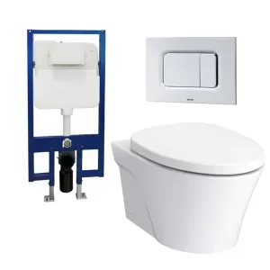 Bồn cầu treo tường TOTO CW822RA/TC385VSH172A/MB170P#SS