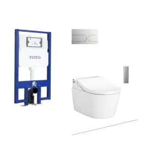 Bồn cầu treo tường TOTO CW542HME5U/TCF802C2ZH172AAT/MB175M#SS