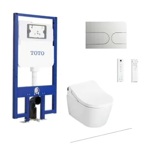 Bồn cầu treo tường TOTO CW542HME5U/TCF795C2ZH172AAT/MB175M#SS