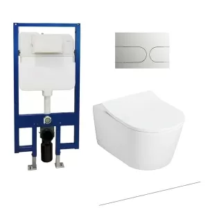 Bồn cầu treo tường TOTO CW542ME5U/TC513A nắp đóng êm