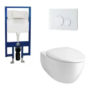 Bồn cầu treo tường TOTO CW812RA/TC811SJH172A/MB176GH