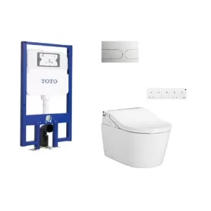 Bồn cầu treo tường TOTO CW542HME5U/TCF802E2ZH172AAT/MB175M#SS