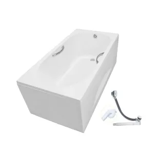 Bồn tắm chân yếm TOTO PAY1515HVC 1m5 nhựa Acrylic có tay vịn