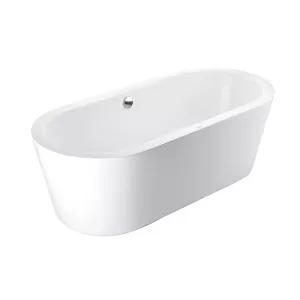 Bồn tắm đặt sàn COTTO BT207EP(H) 1m7 dòng Chloe cao cấp