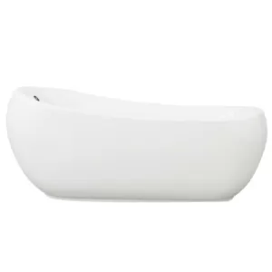 Bồn tắm đặt sàn COTTO BT267PPWH 1m8 chất liệu cao cấp