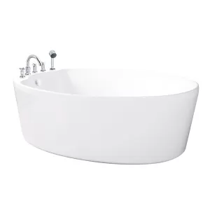 Bồn tắm massage đặt sàn COTTO BWA477PP 1m7 chất liệu cao cấp