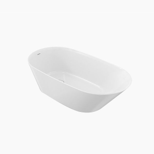Bồn tắm đặt sàn Kohler K-21388T-0 1m7 dòng Lithocast cao cấp