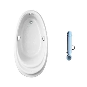 Bồn tắm xây TOTO PPY1610HPTE#P 1m6 men ngọc trai có tay vịn