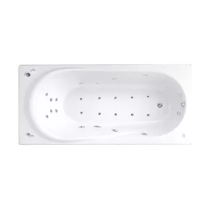 Bồn tắm massage đặt sàn COTTO BWA1052PP 1m6 chất liệu cao cấp