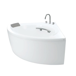 Bồn tắm chân yếm TOTO PPY1353-3HPE#P men ngọc trai có tay vịn