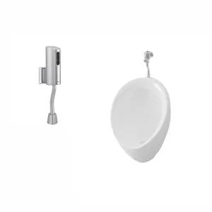 Bồn tiểu nam treo tường TOTO U104W/F/DUE110PSK xả cảm ứng
