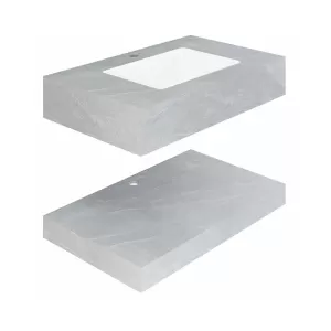 Chậu lavabo âm bàn Viglacera AZ54-9GP02 men Nano nung