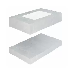 Chậu lavabo âm bàn Viglacera AZ55-9GP01 men Nano nung
