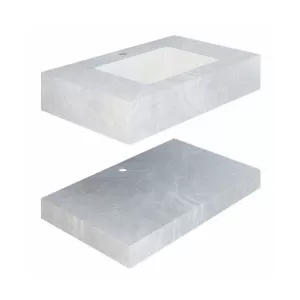 Chậu lavabo âm bàn Viglacera FL52-9GP02 men Nano nung