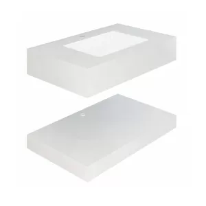 Chậu lavabo âm bàn Viglacera NY52-9GP01 men Nano nung