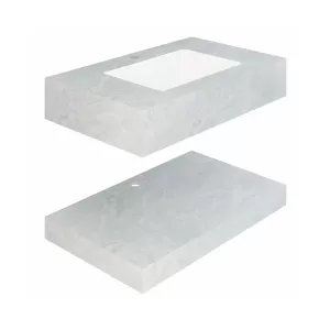 Chậu lavabo âm bàn Viglacera NY53-9GP01 men Nano nung