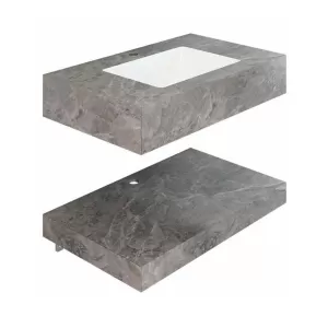 Chậu lavabo âm bàn Viglacera SH52-9GP02 men Nano nung