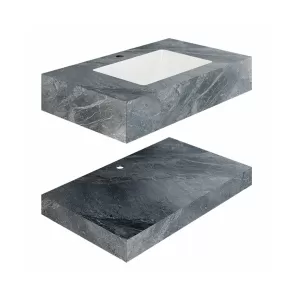 Chậu lavabo âm bàn Viglacera US8-9GP06 men Nano nung