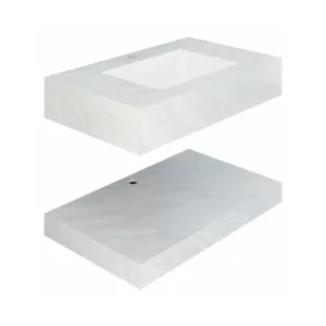 Chậu lavabo âm bàn Viglacera VA3-9GP01 men Nano nung