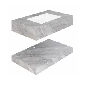 Chậu lavabo âm bàn Viglacera VA3-9GP03 men Nano nung