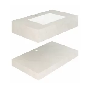 Chậu lavabo âm bàn Viglacera VA7-9GP04 men Nano nung